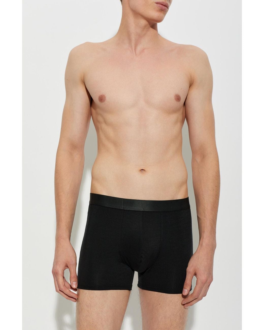 CDLP Black Logo Boxer Briefs for men