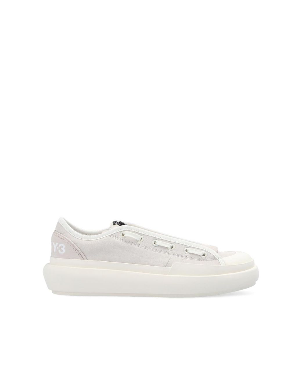 Y-3, Ajatu Court Low Sneakers White, Women, Size: 5 1/2 UK, Size: 5 1/2 UK