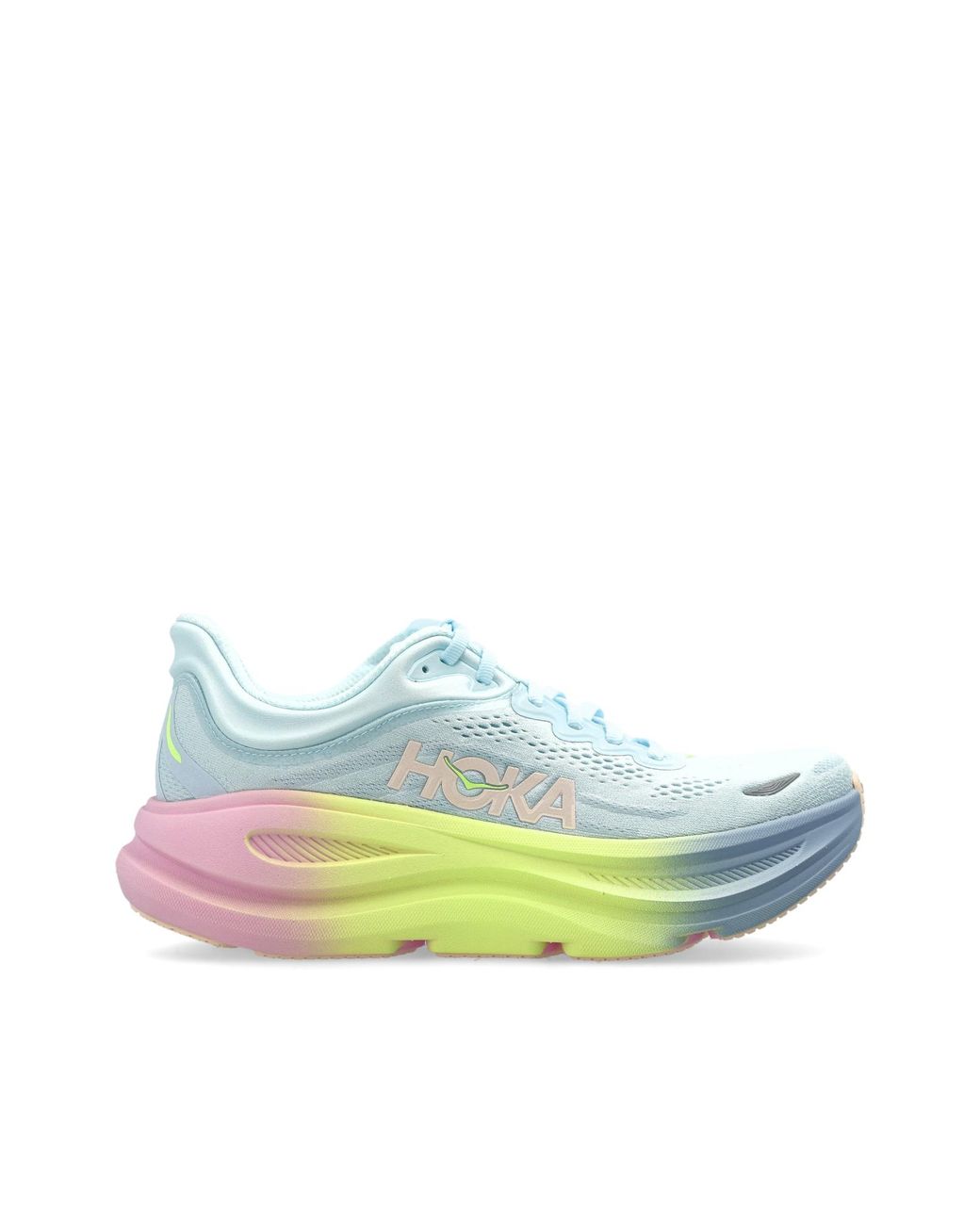 Hoka One One Green Sports Shoes "Bondi 9"