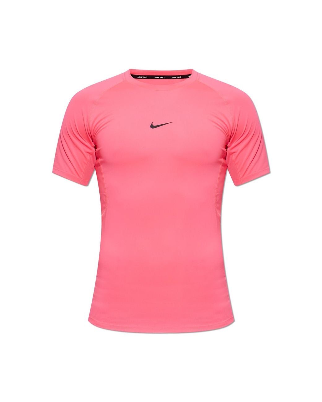 Nike Pink T-Shirt With Logo for men