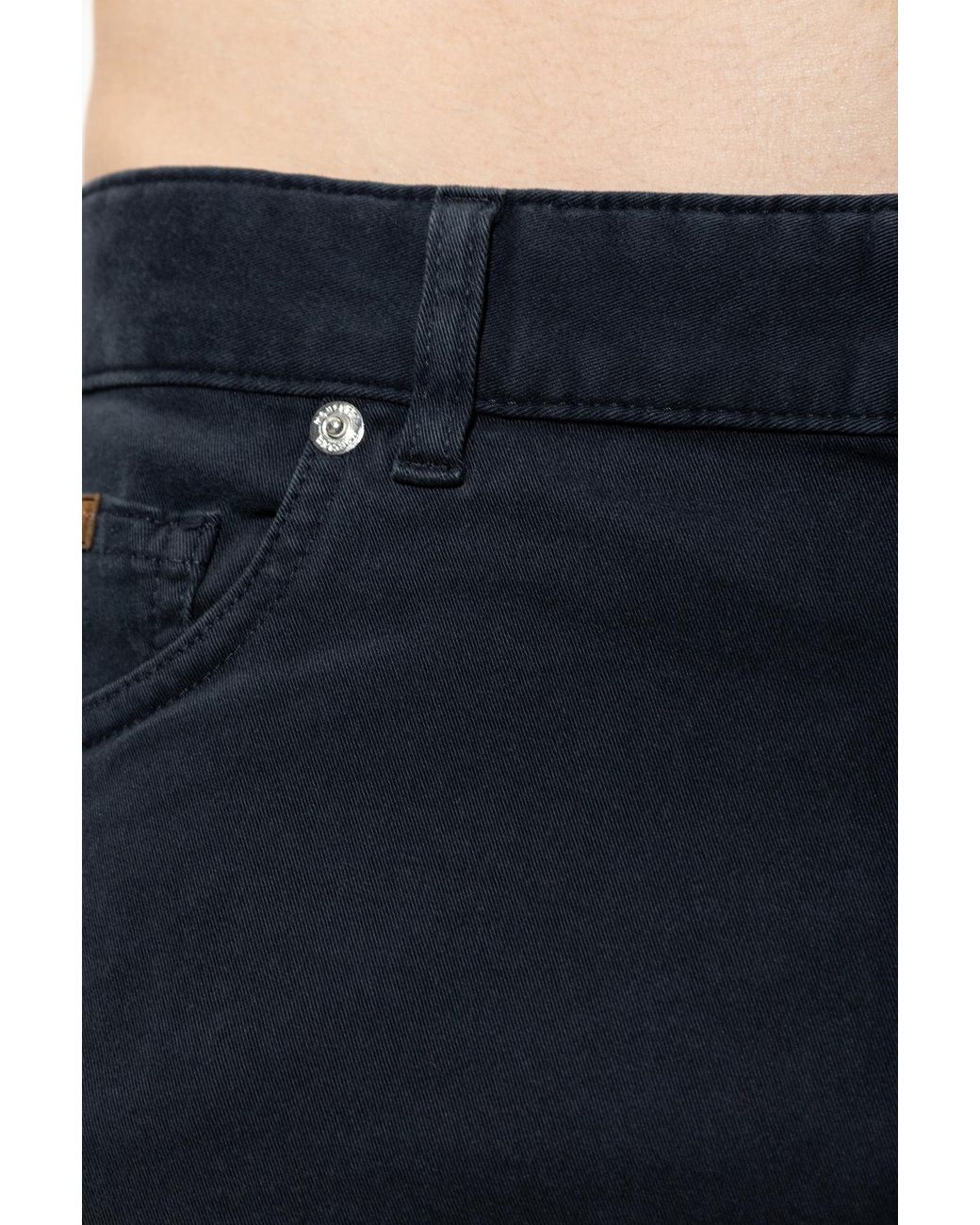Moncler Blue Straight-Leg Jeans for men