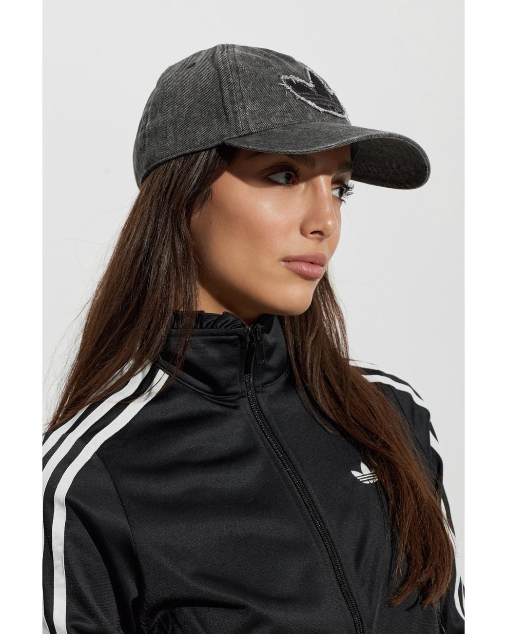 Adidas Originals Black Denim Baseball Cap