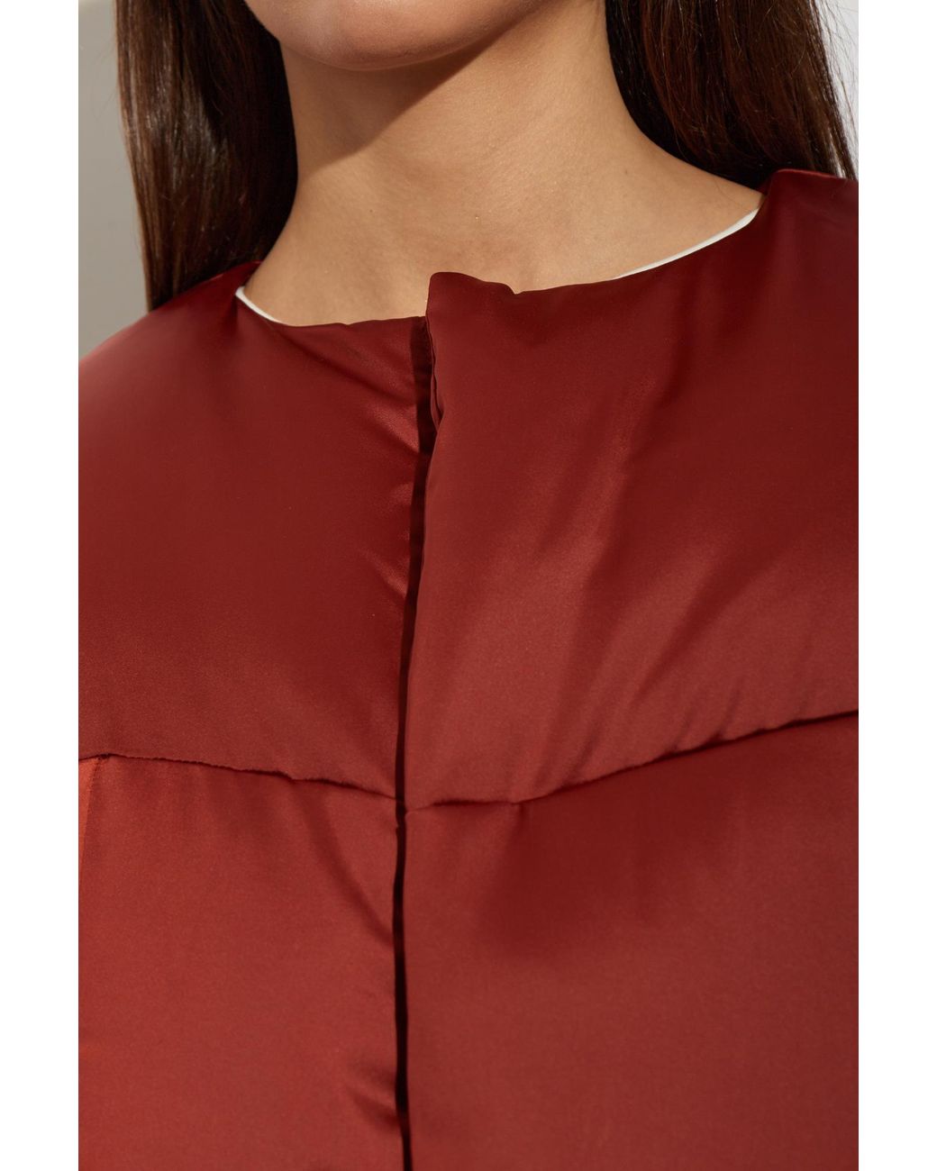 Entire studios Red Down Jacket
