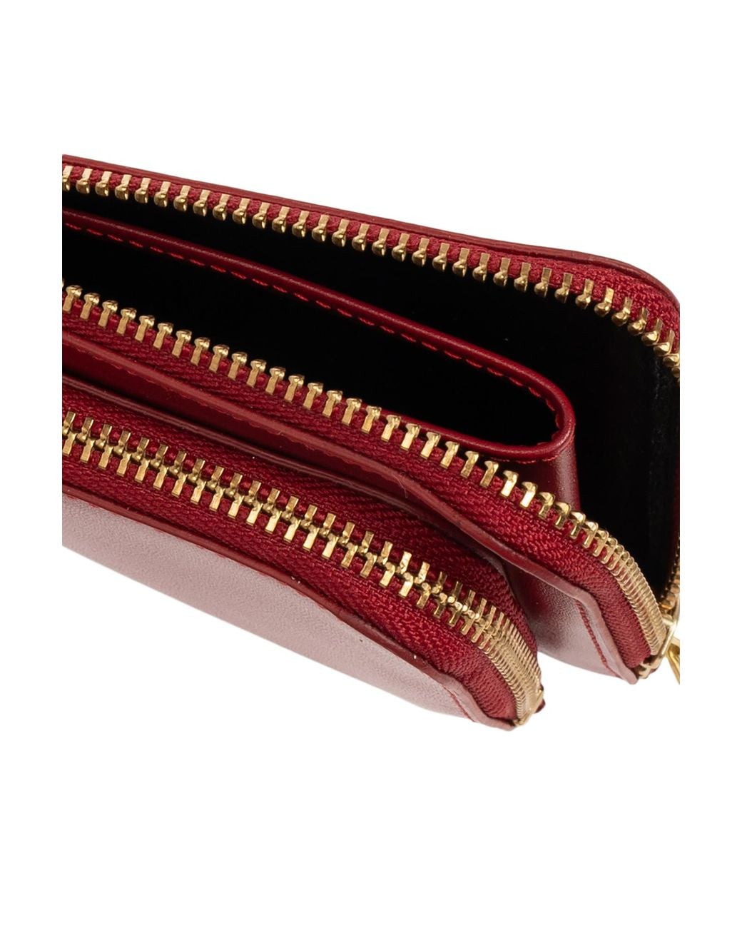 Comme des Garçons Red Leather Wallet