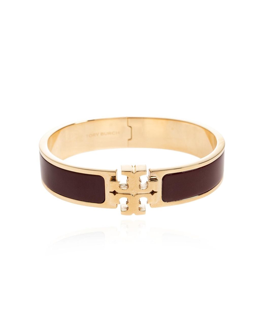 Tory Burch White Bracelet With Logo
