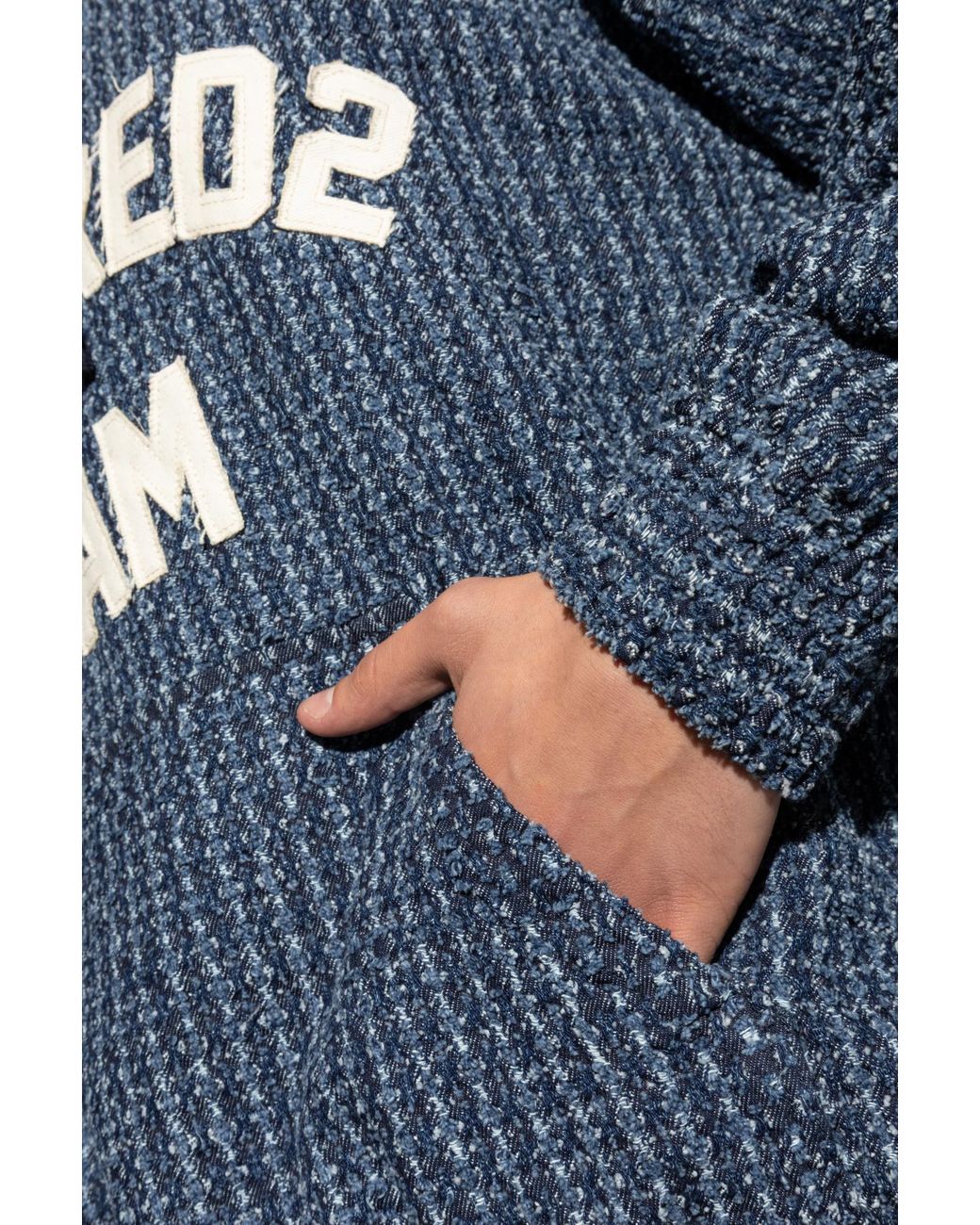 DSquared² Blue Gym Trousers for men