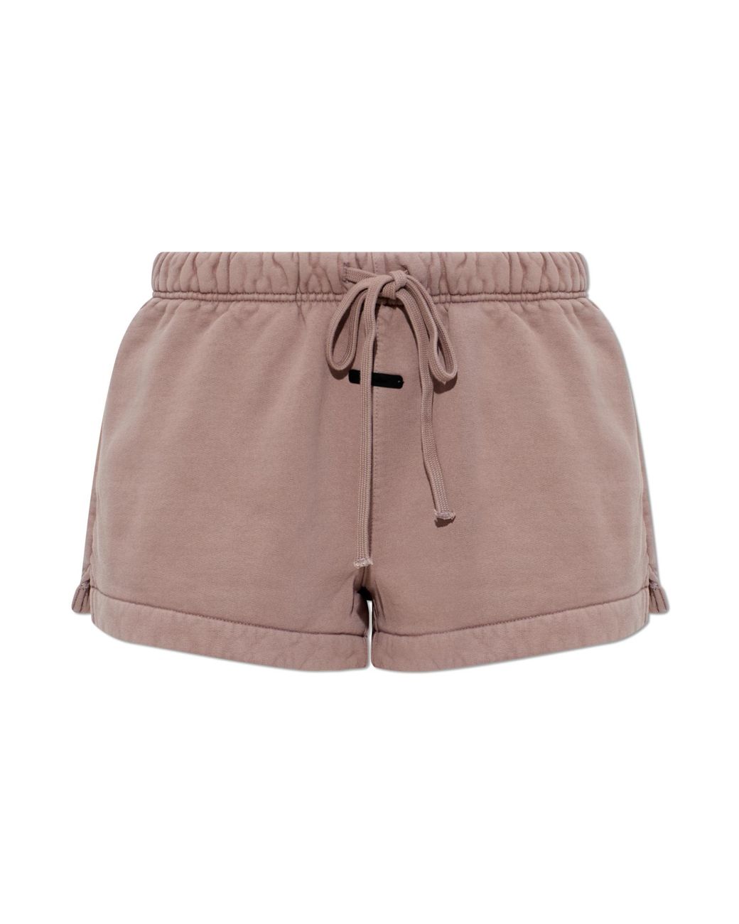 Fear Of God Pink Shorts With Logo Patch