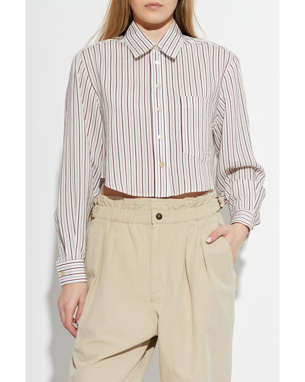 Isabel Marant White "Fleora" Shirt