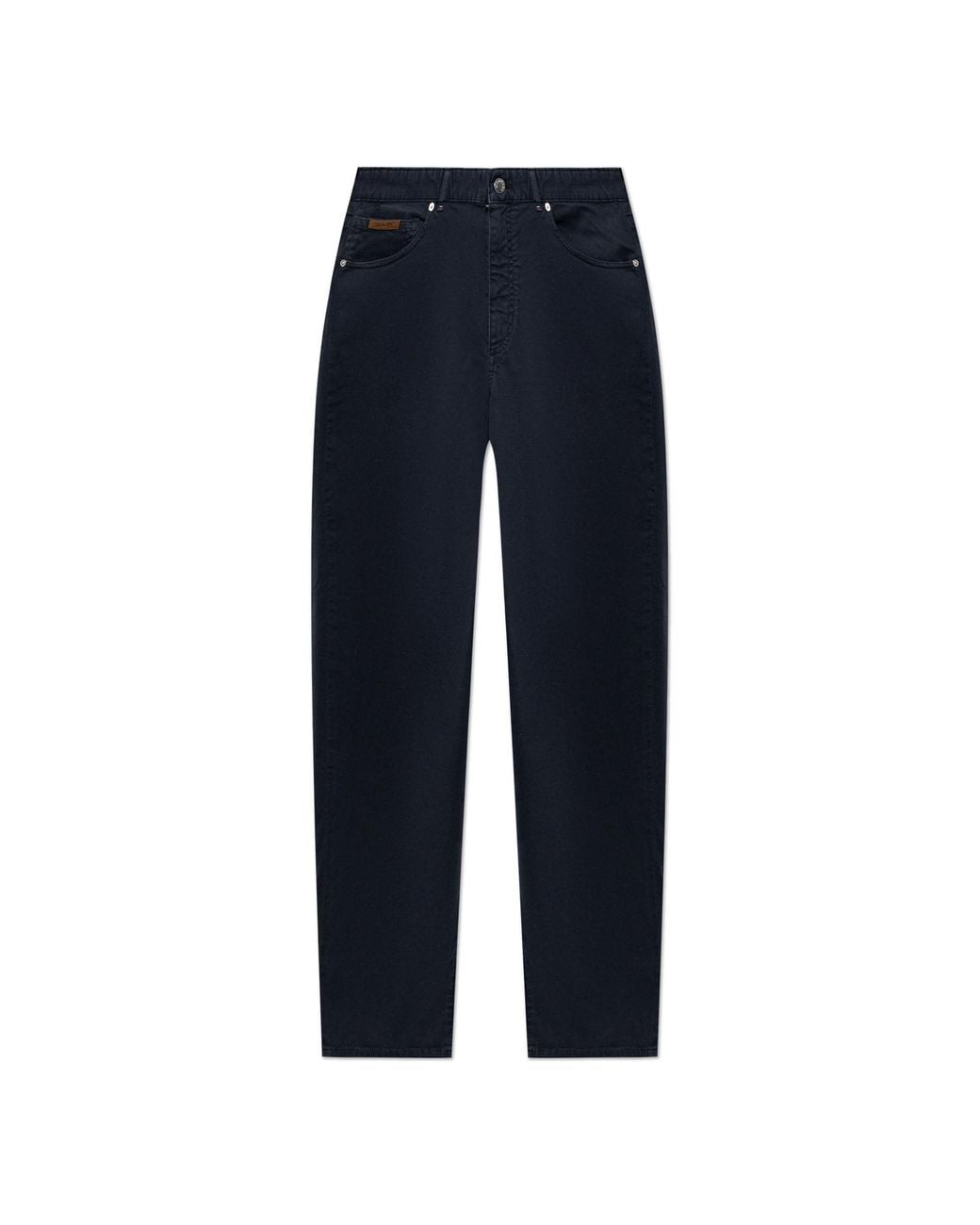 Moncler Blue Straight-Leg Jeans for men