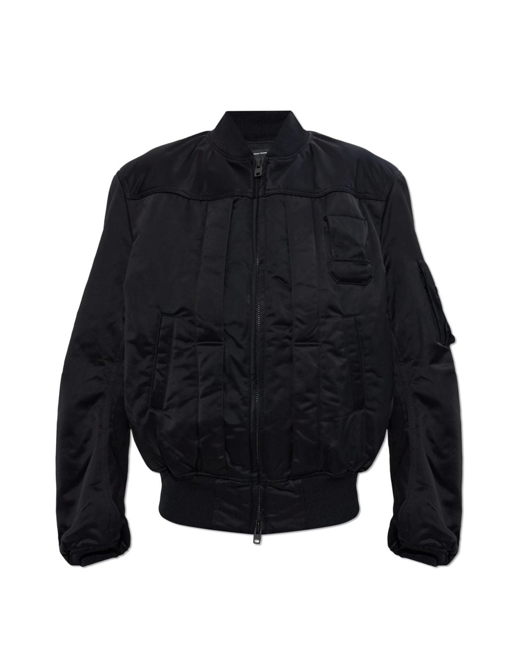 Y-3 Blue Insulated 'Bomber' Jacket