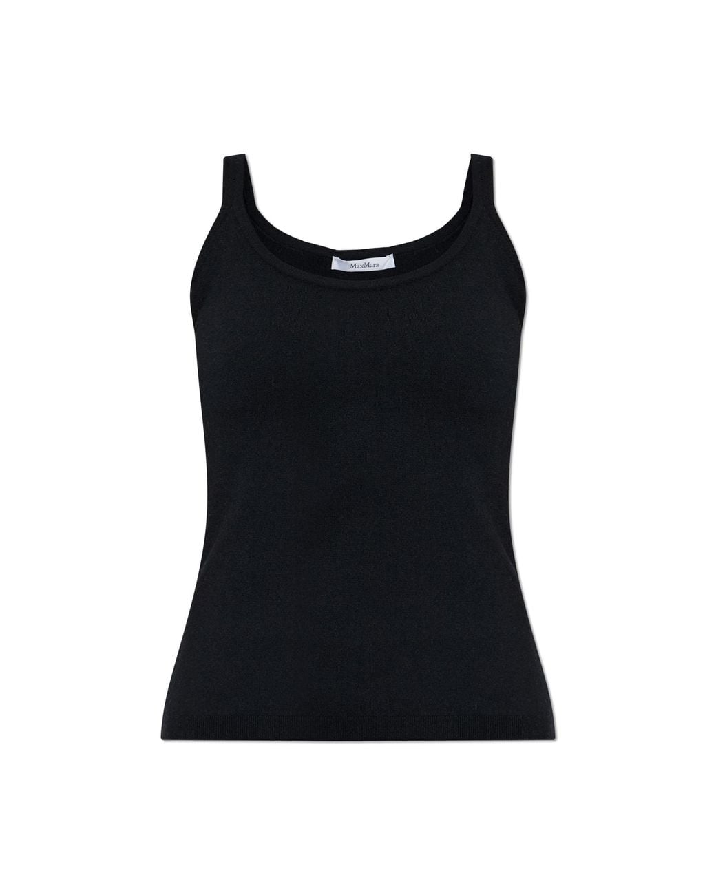 Max Mara Black Wool Vest 'Salvo'