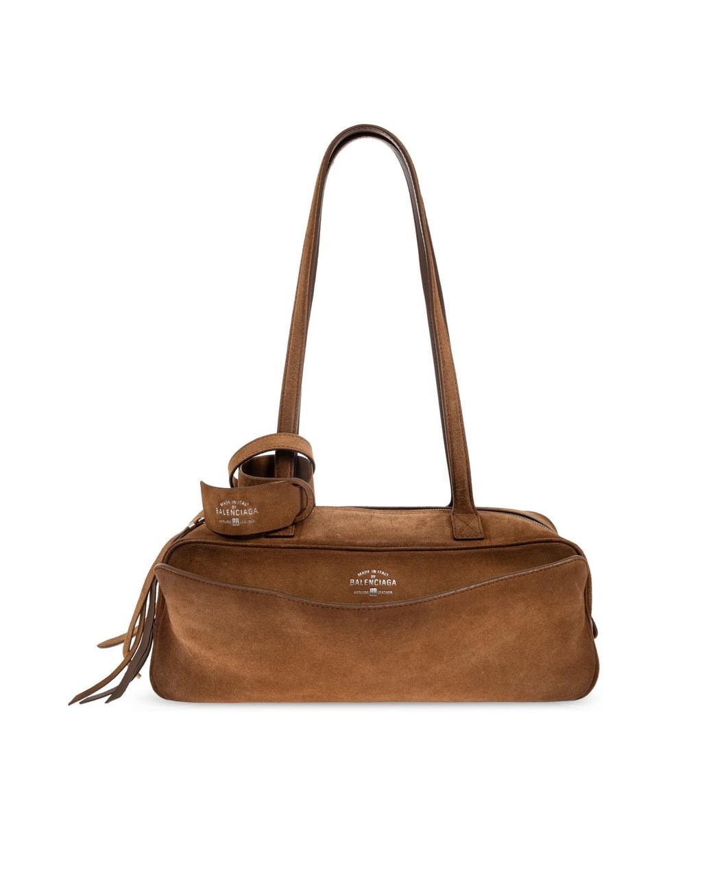 Balenciaga Brown 'Carrie Bowling Small' Bag