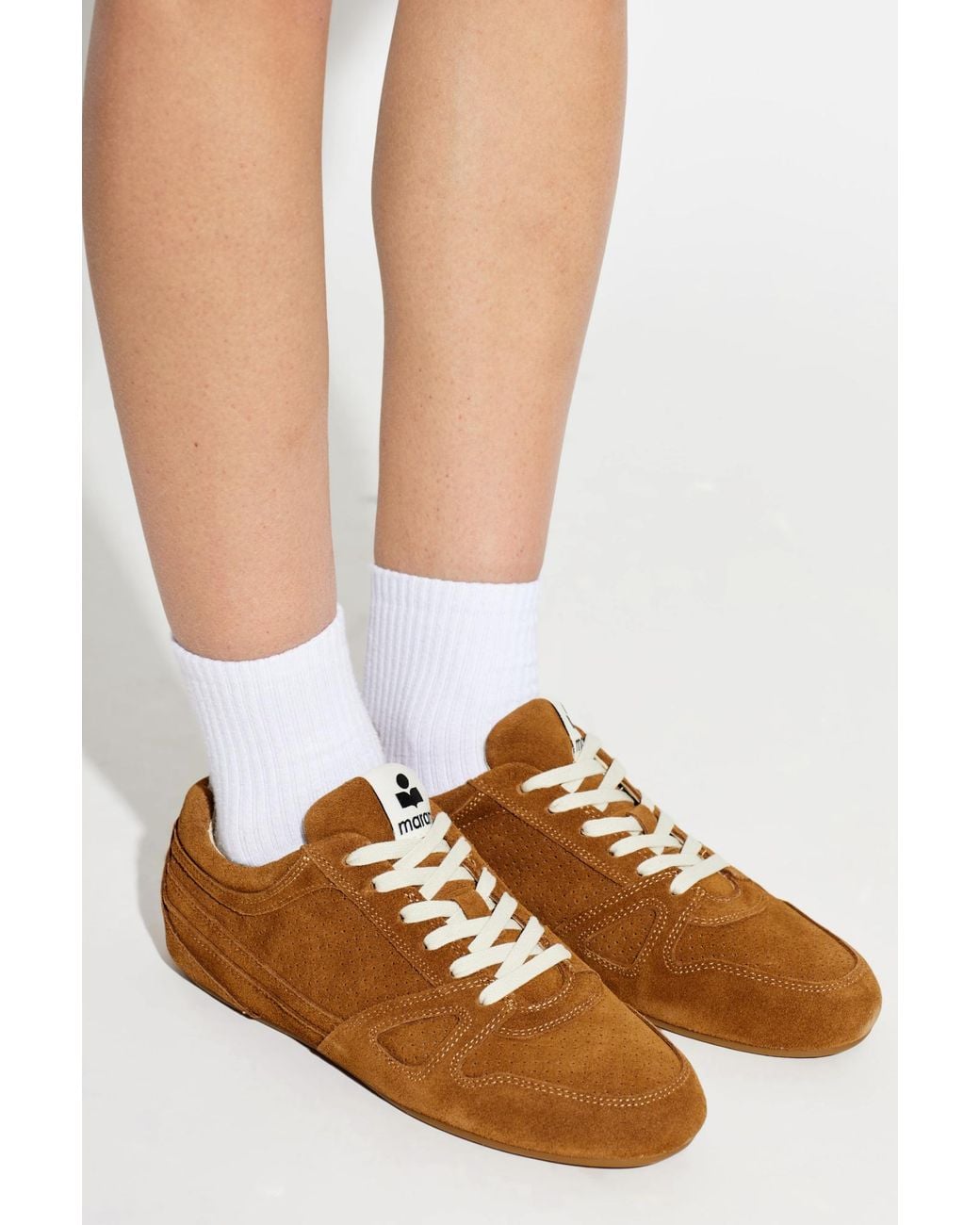 Isabel Marant Brown "Senny Low" Sports Shoes