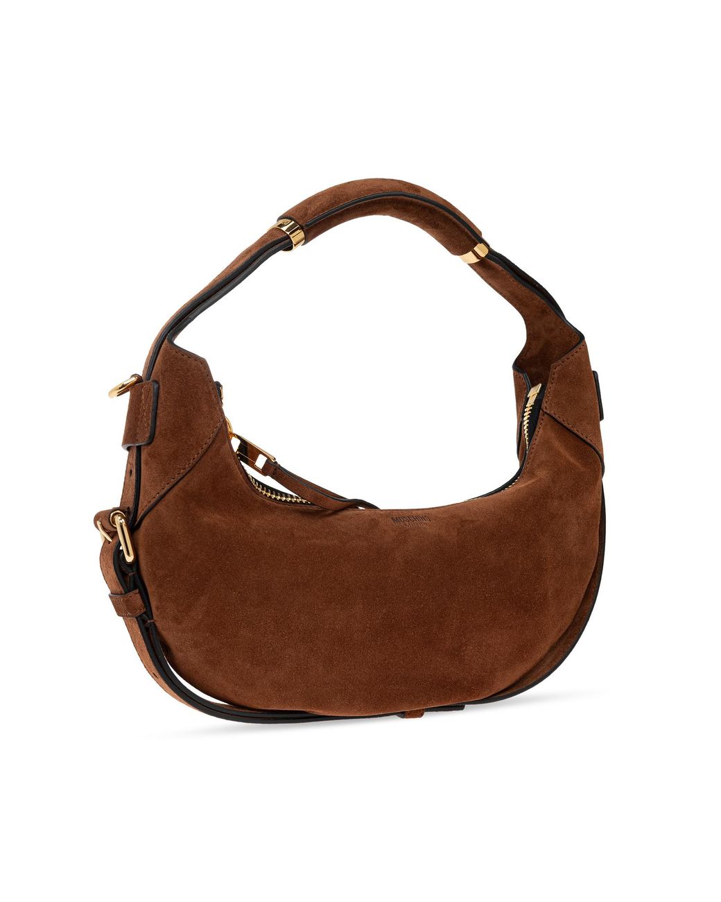 Moschino Brown Logo Bag