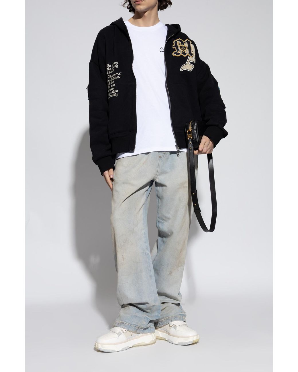 Amiri White 'Ma-1' Sports Shoes for men