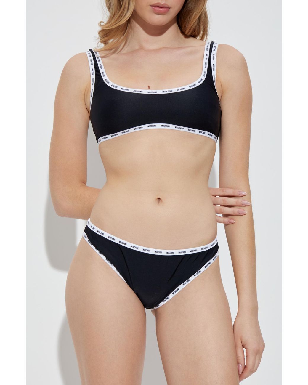 Moschino Black Swimsuit Bottoms