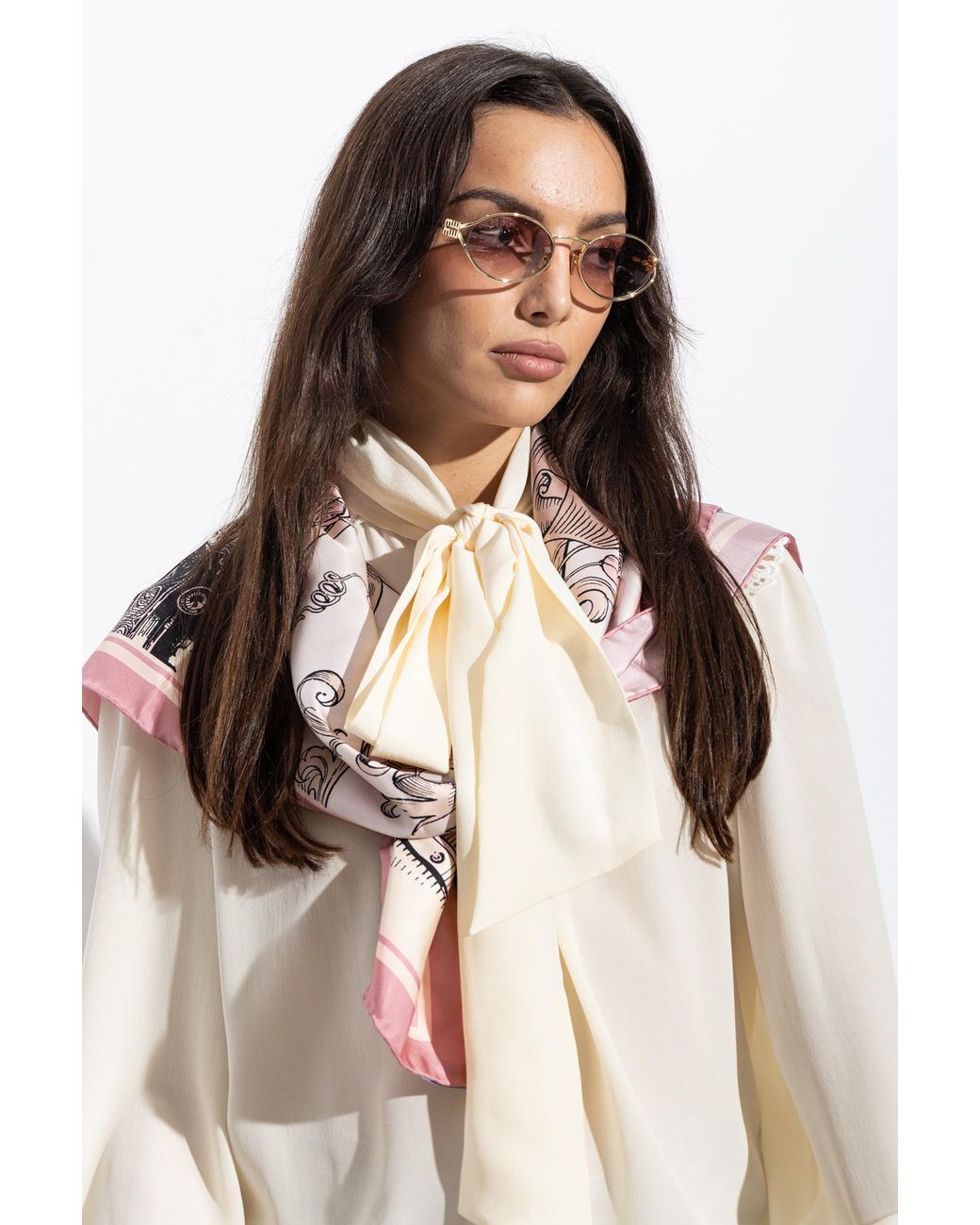 Miu Miu Pink 'Sunglasses '52Ys'