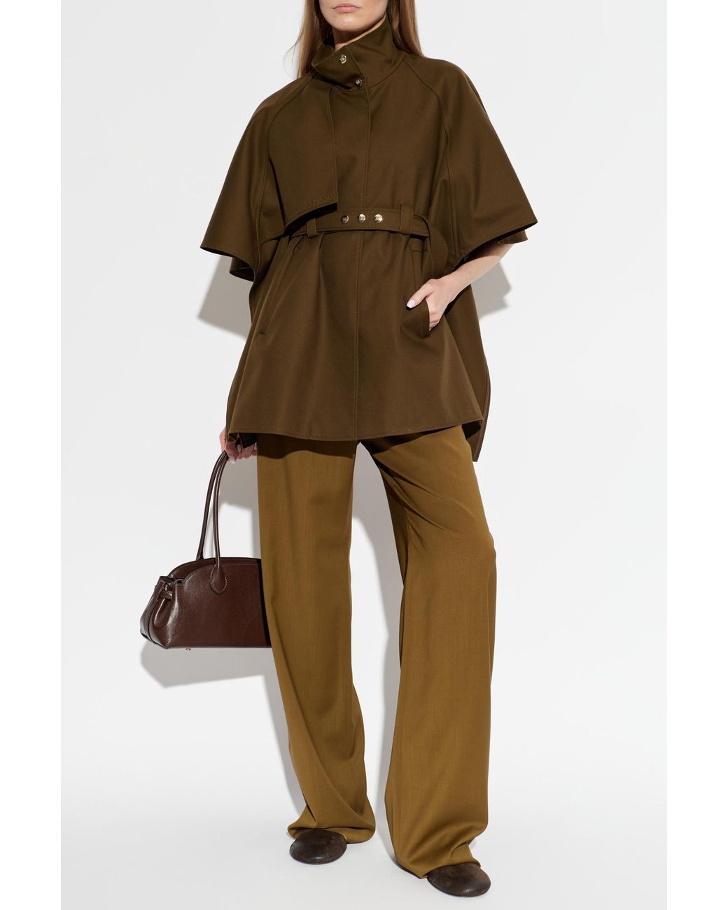 Max Mara Brown Poncho 'Avenue'