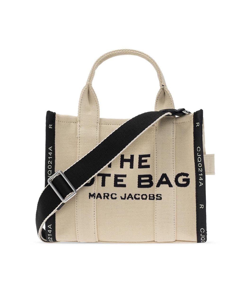 Marc Jacobs Natural Shopper Bag With Logo