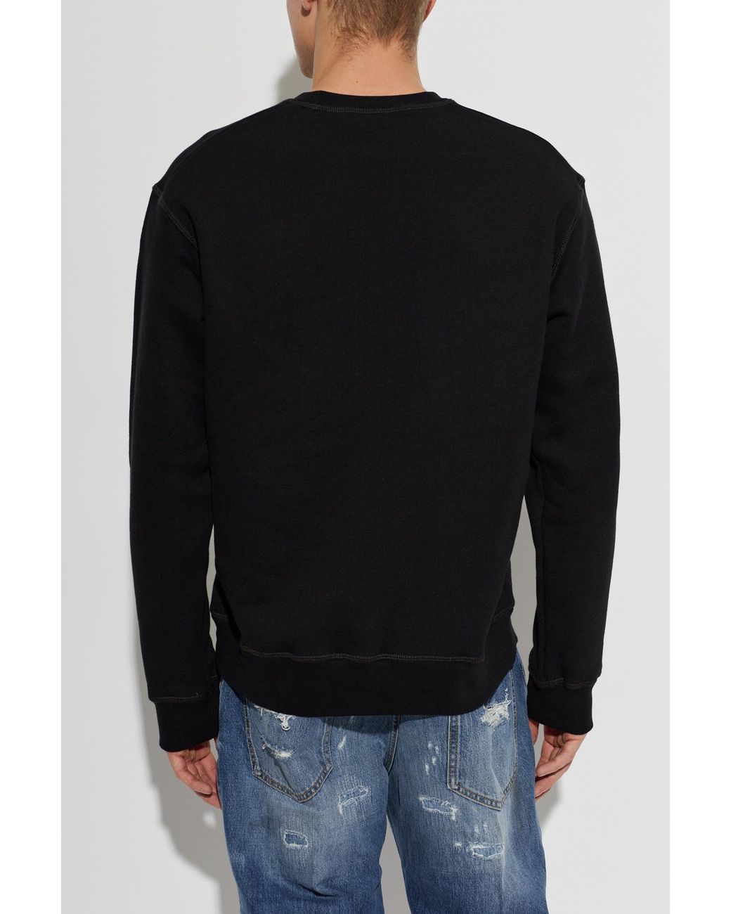 DSquared² Blue Sweatshirt With Logo for men