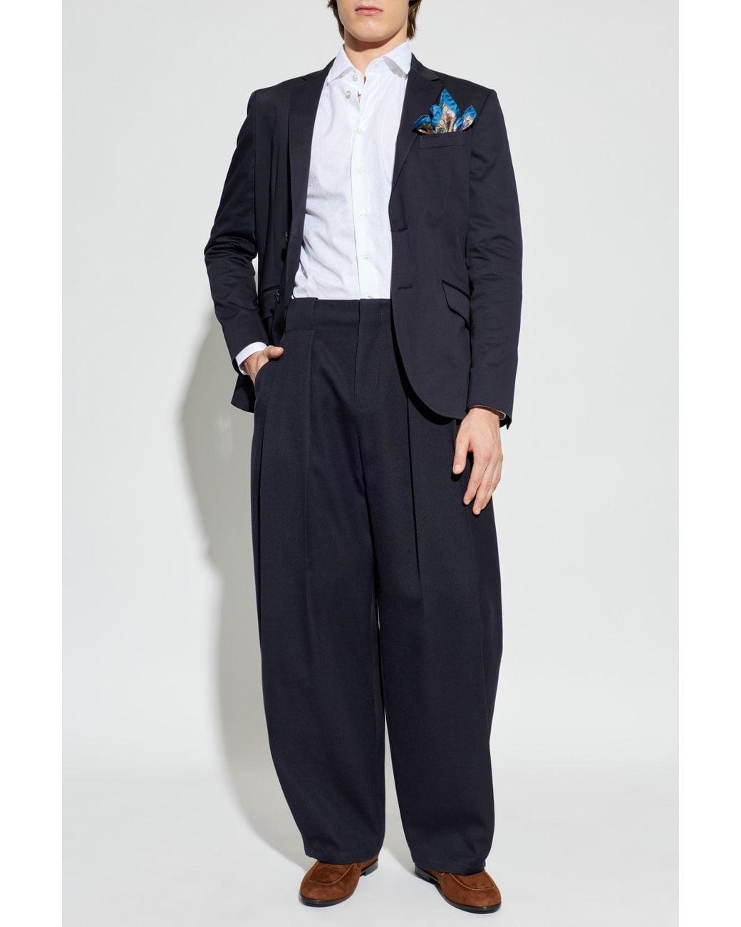 Etro White Shirt With Pattern for men