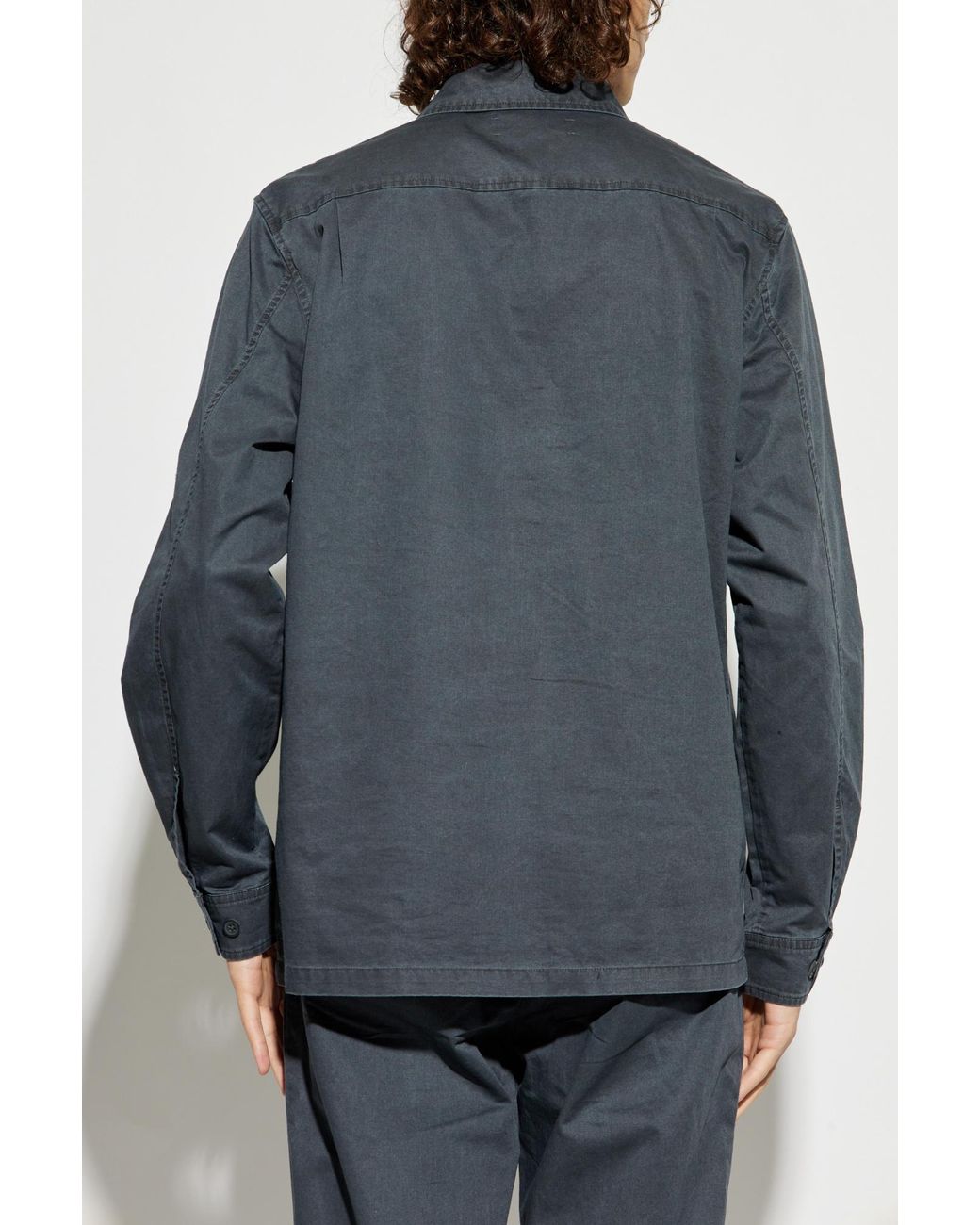 Samsøe & Samsøe Blue Shirt 'Sataka' for men