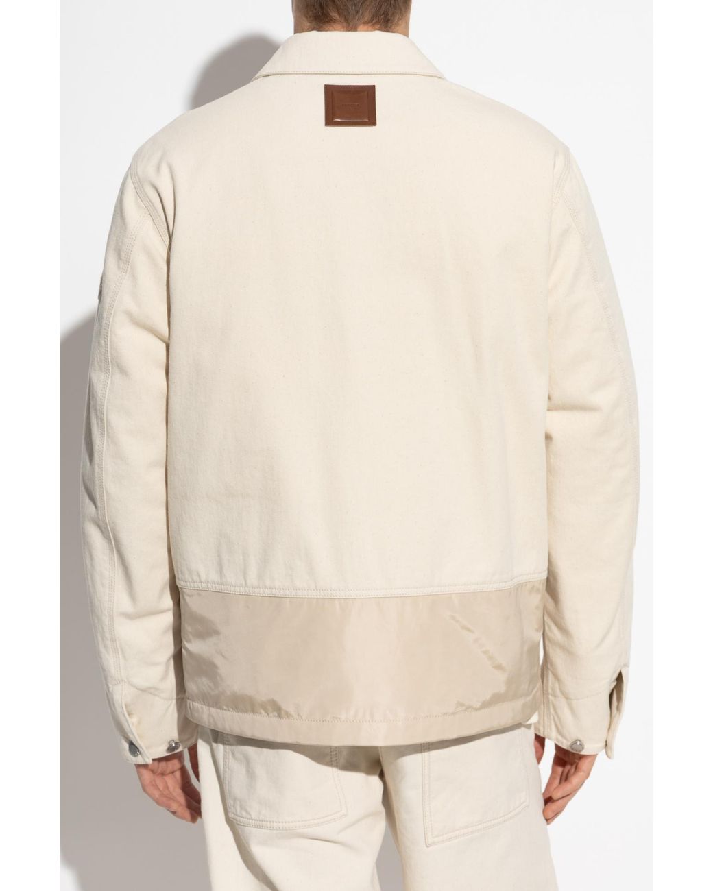 Moncler Natural Reversible Down Jacket for men