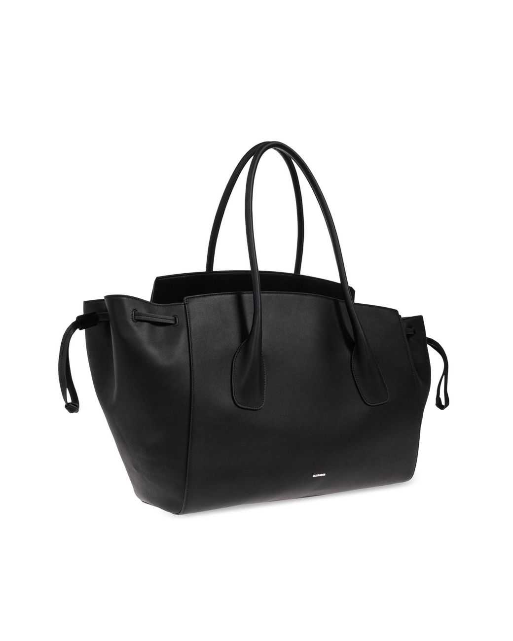 Jil Sander Black Shopper Bag