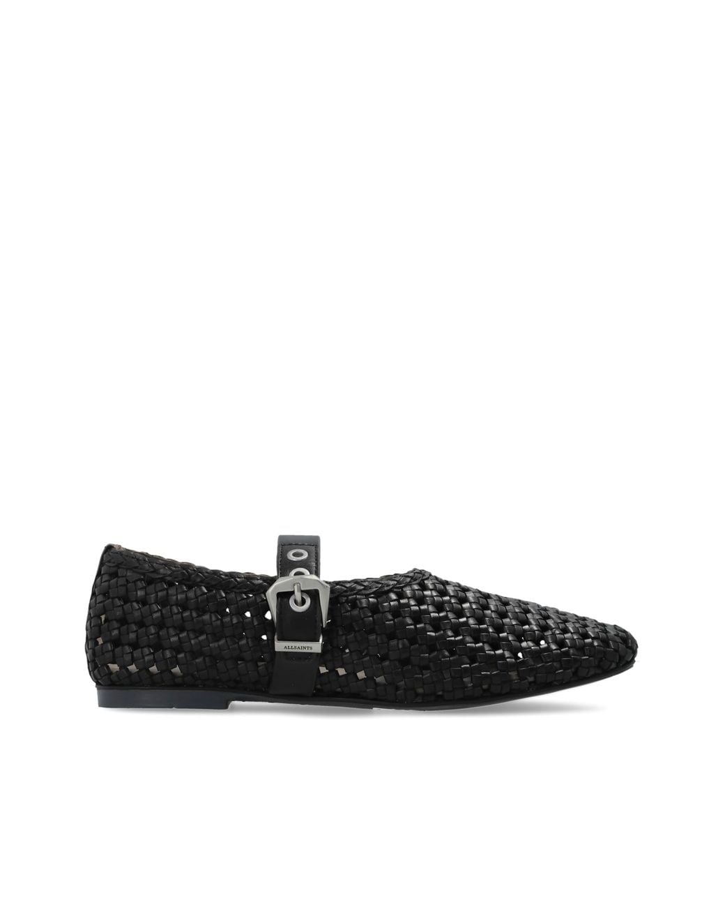 AllSaints Black "Sabine" Ballerinas
