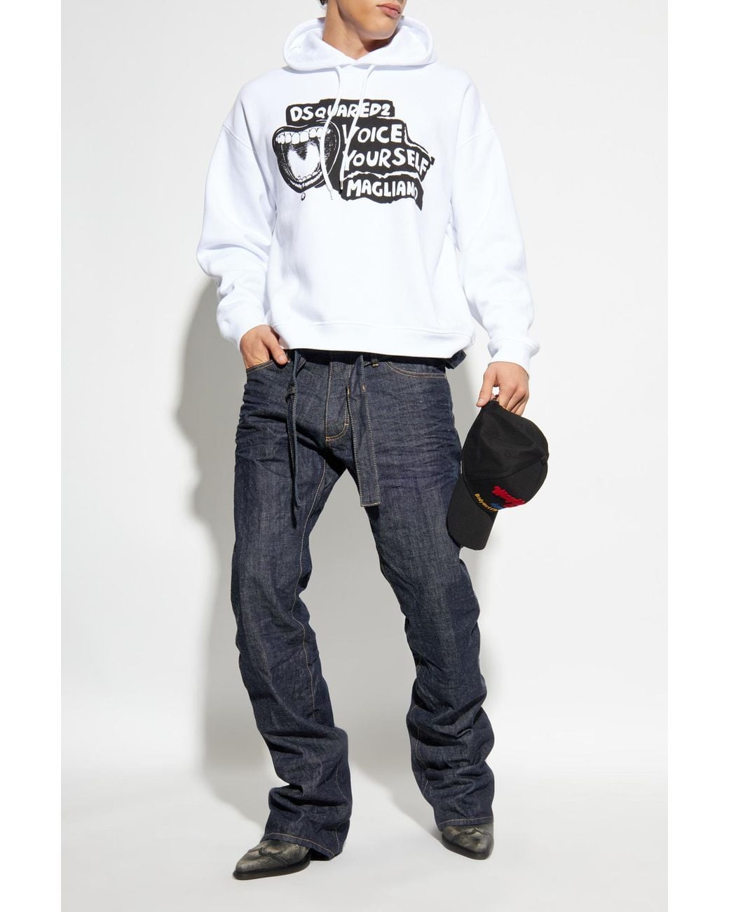DSquared² White X Magliano for men