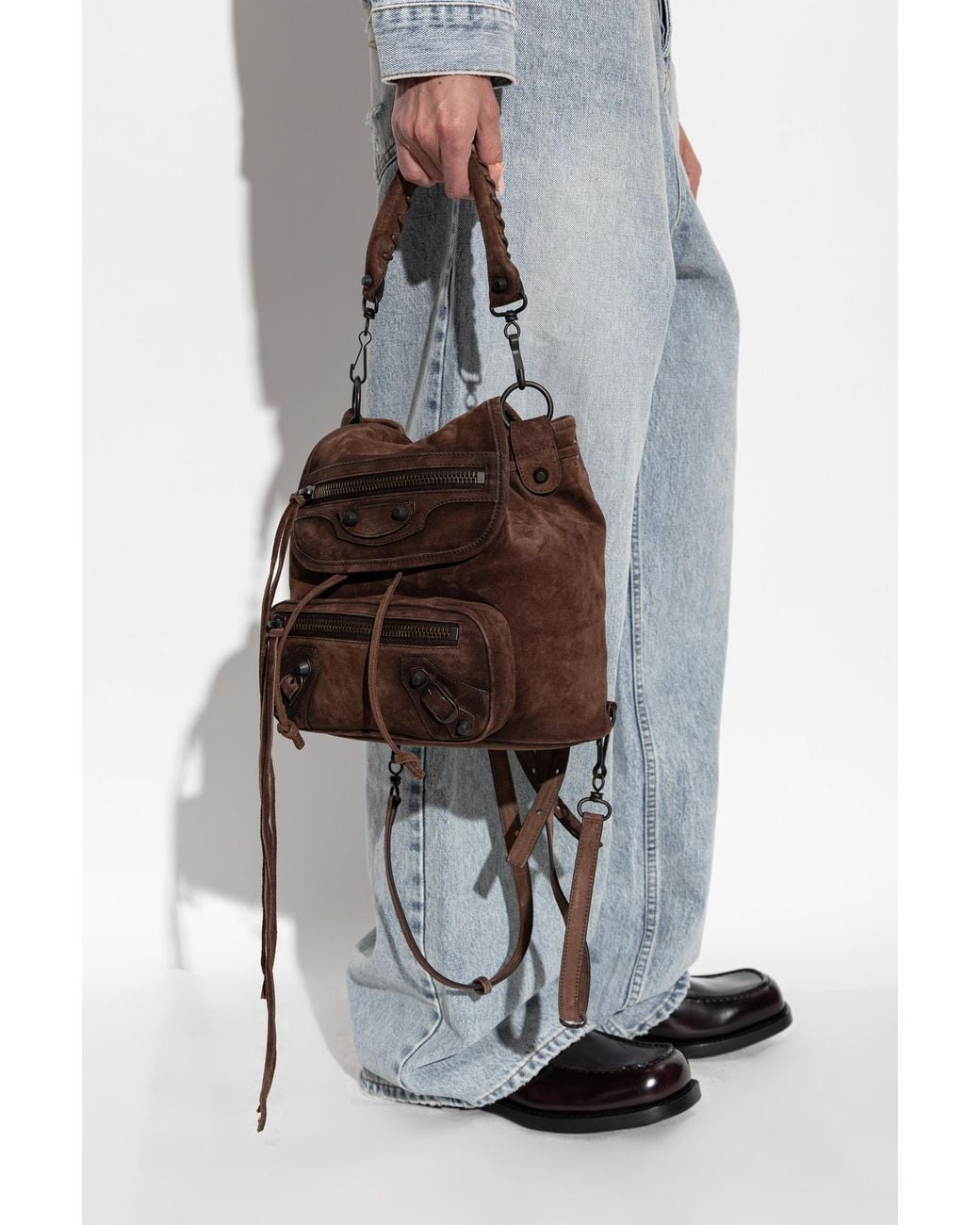 Balenciaga Black 'Le City Mini' Backpack