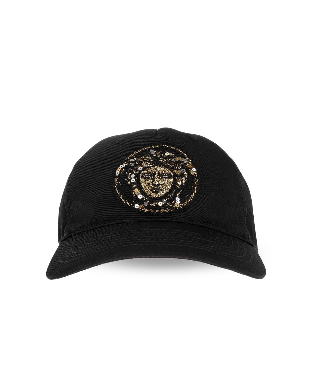 Versace Black Baseball Cap