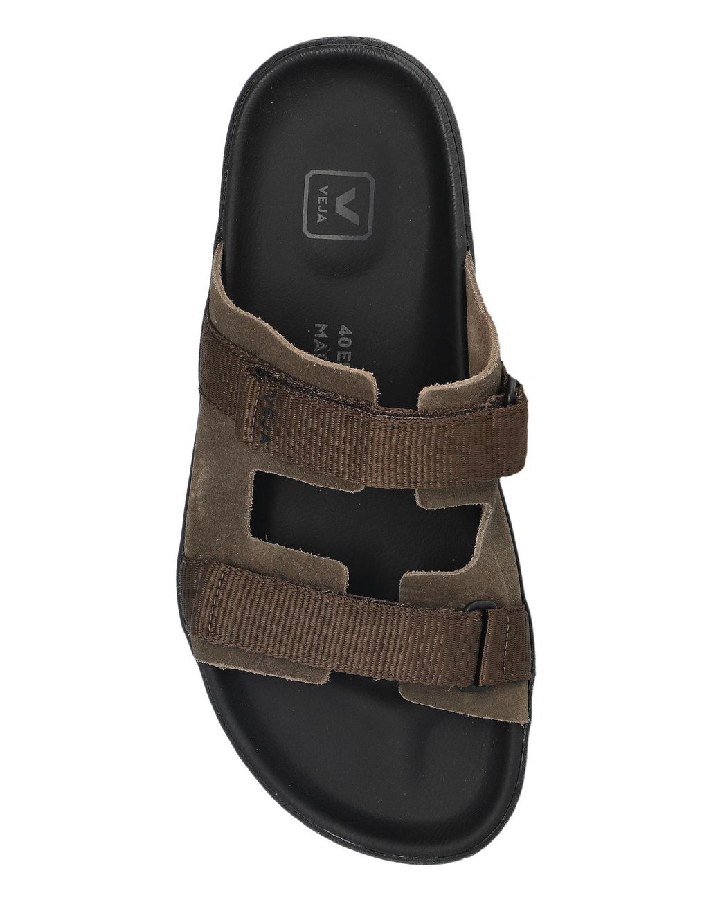 Veja Brown 'Arpoador Suede Soft' Slides