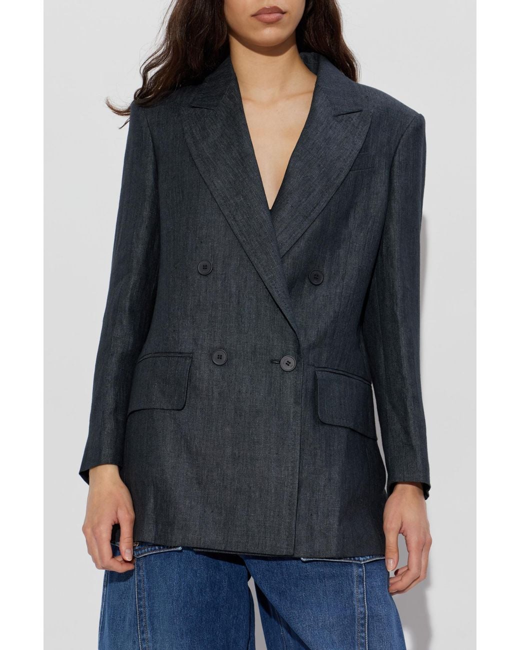 Max Mara Blue Blazer 'Olimpia'
