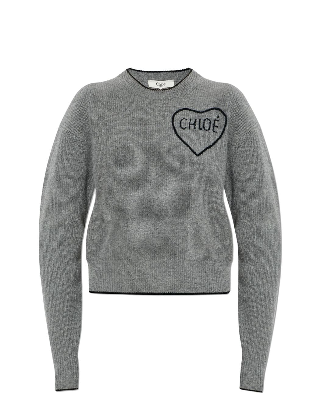 Chloé Gray Wool Sweater