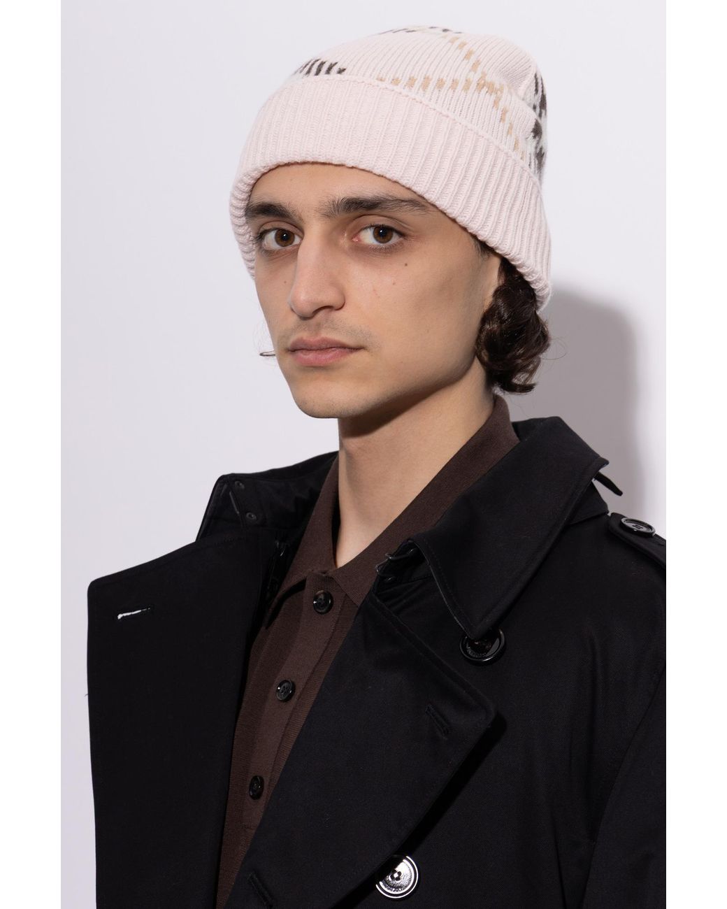 Burberry Natural Cashmere Beanie
