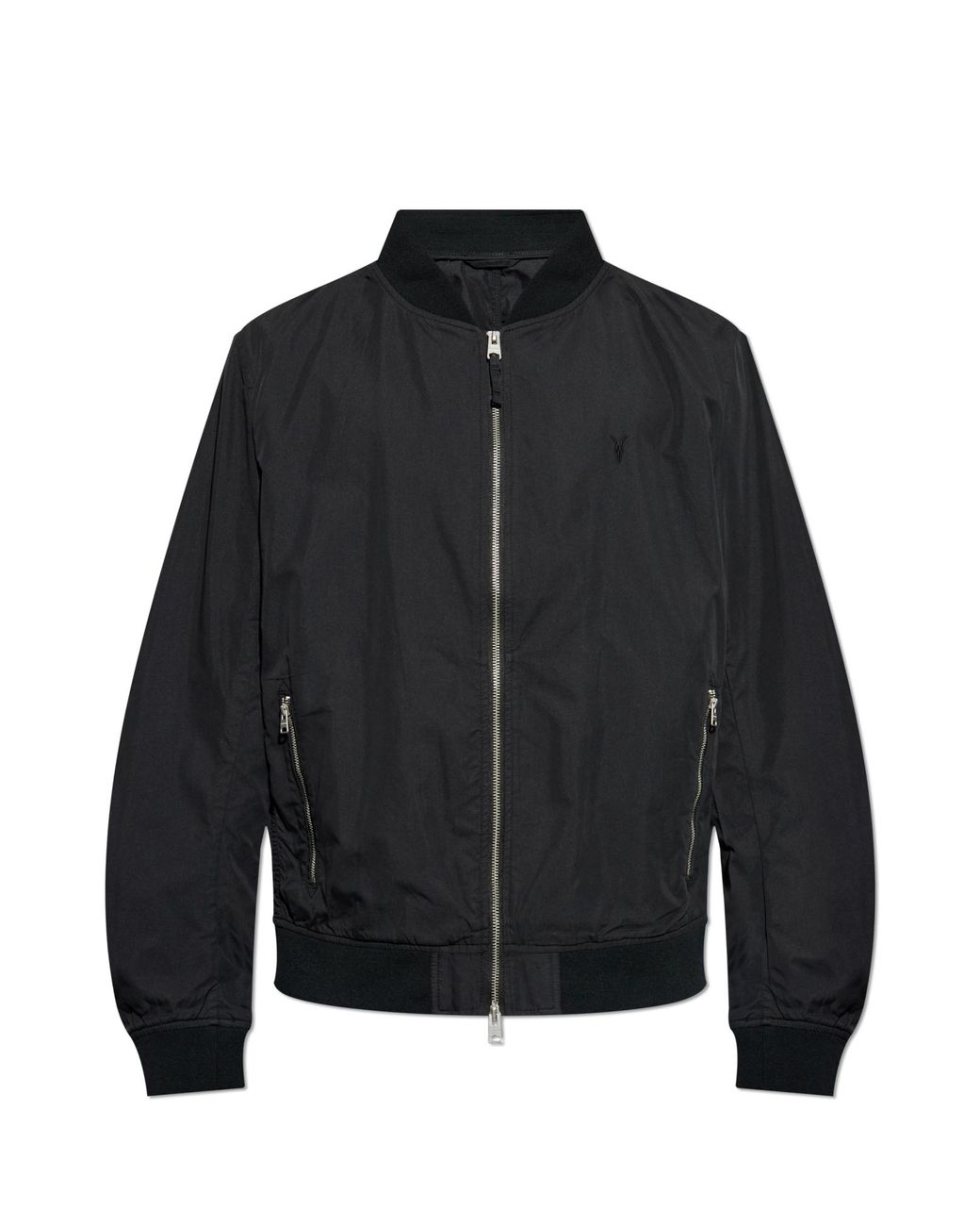 AllSaints Black Jacket Bassett for men