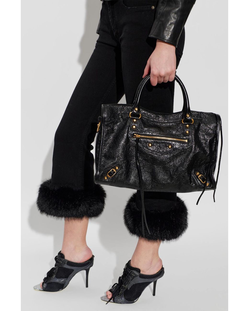 Balenciaga Black Handbag 'Le City Medium'