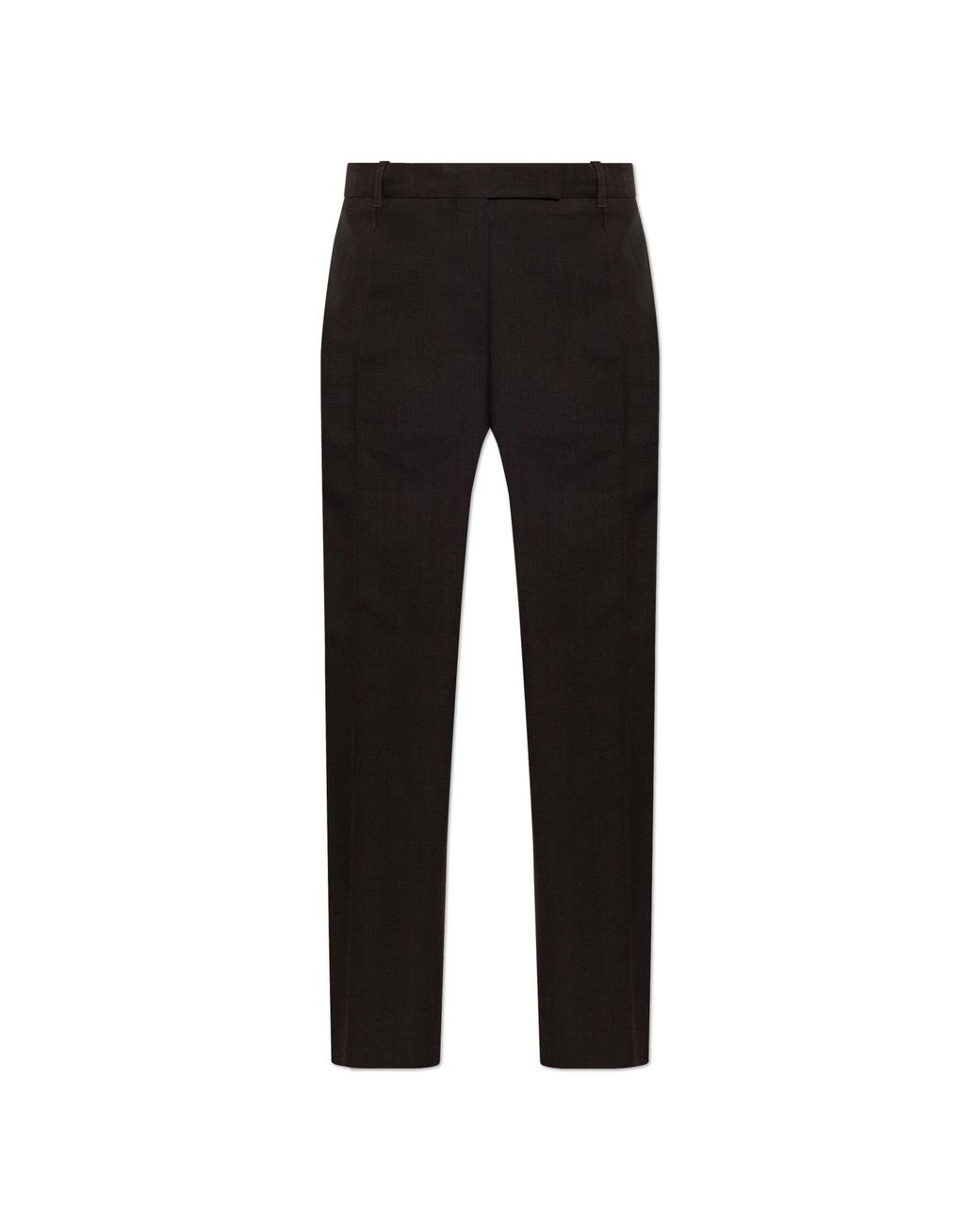 Studio Nicholson Black Wool Trousers 'Quarte'
