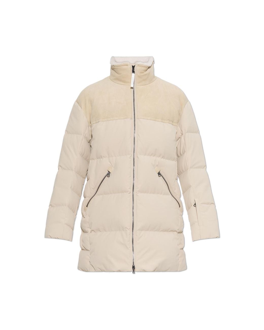 Bogner Natural 'Clark' Turtleneck Top for men