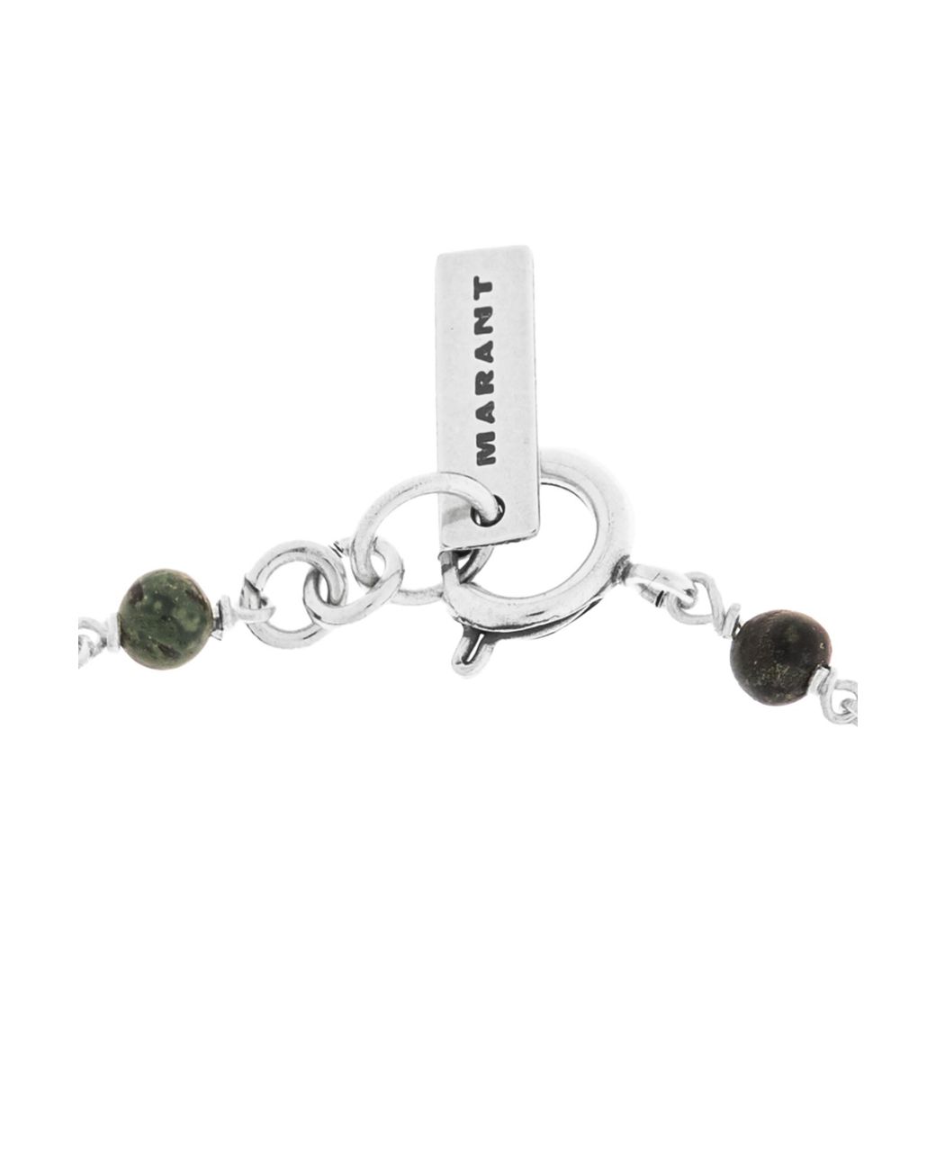 Isabel Marant Metallic Bracelet With Stones for men