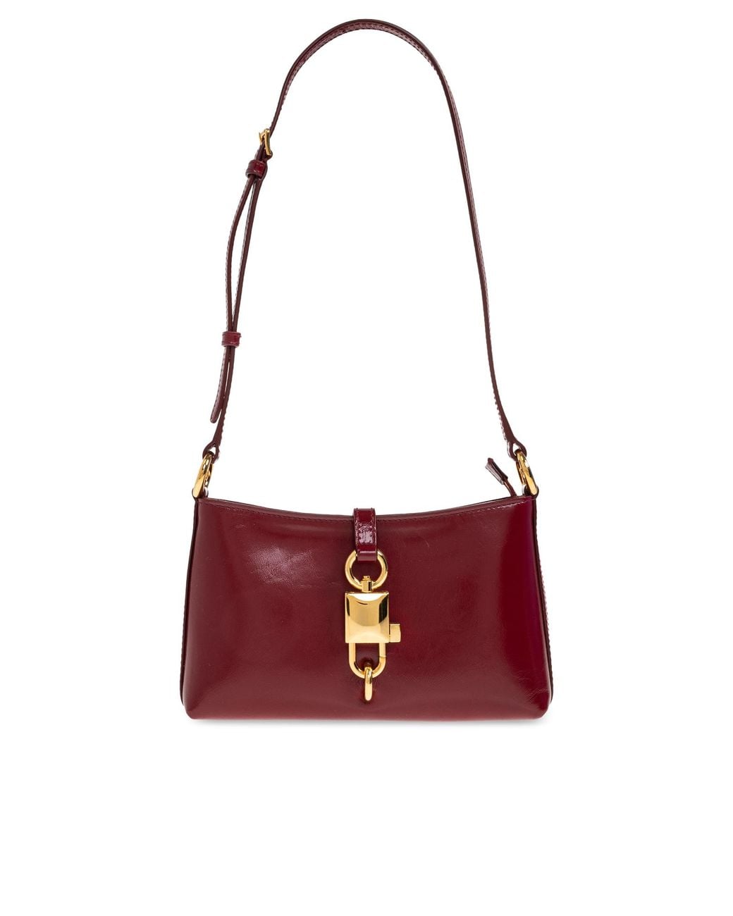 Dolce & Gabbana Red Shoulder Bag "Lock"