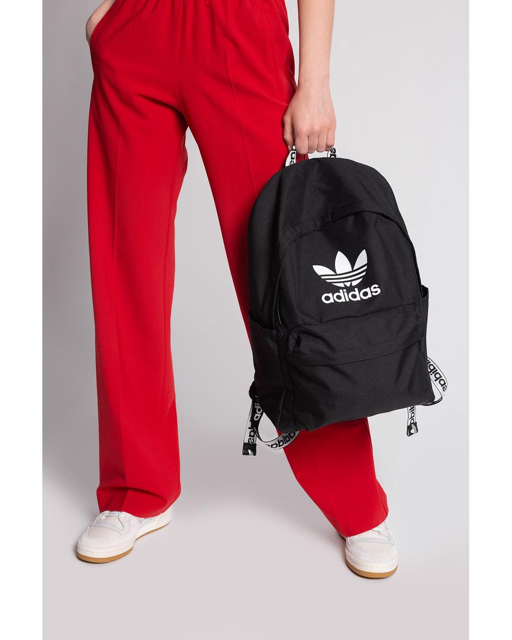red adidas mini backpack