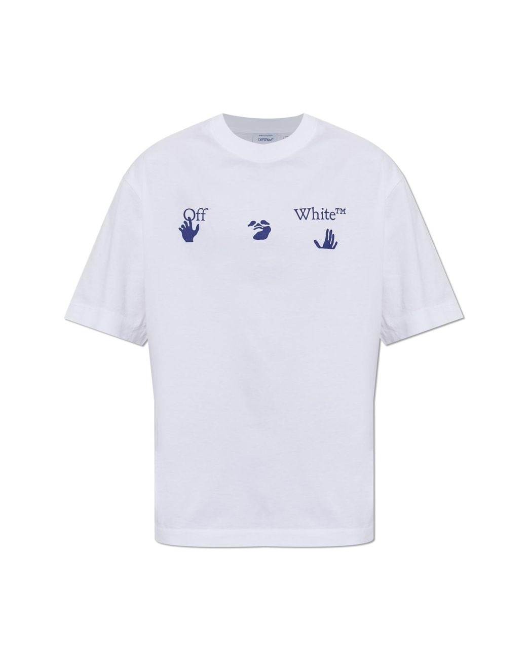 Off-White c/o Virgil Abloh White T-Shirt With Logo for men