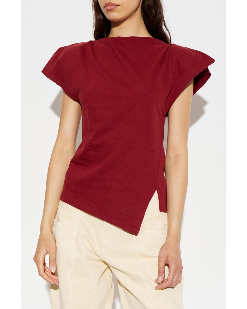 Isabel Marant Red Top 'Swbani'
