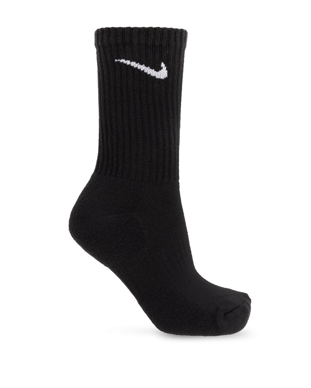 Nike Black Three-Pack Of Socks With Logo