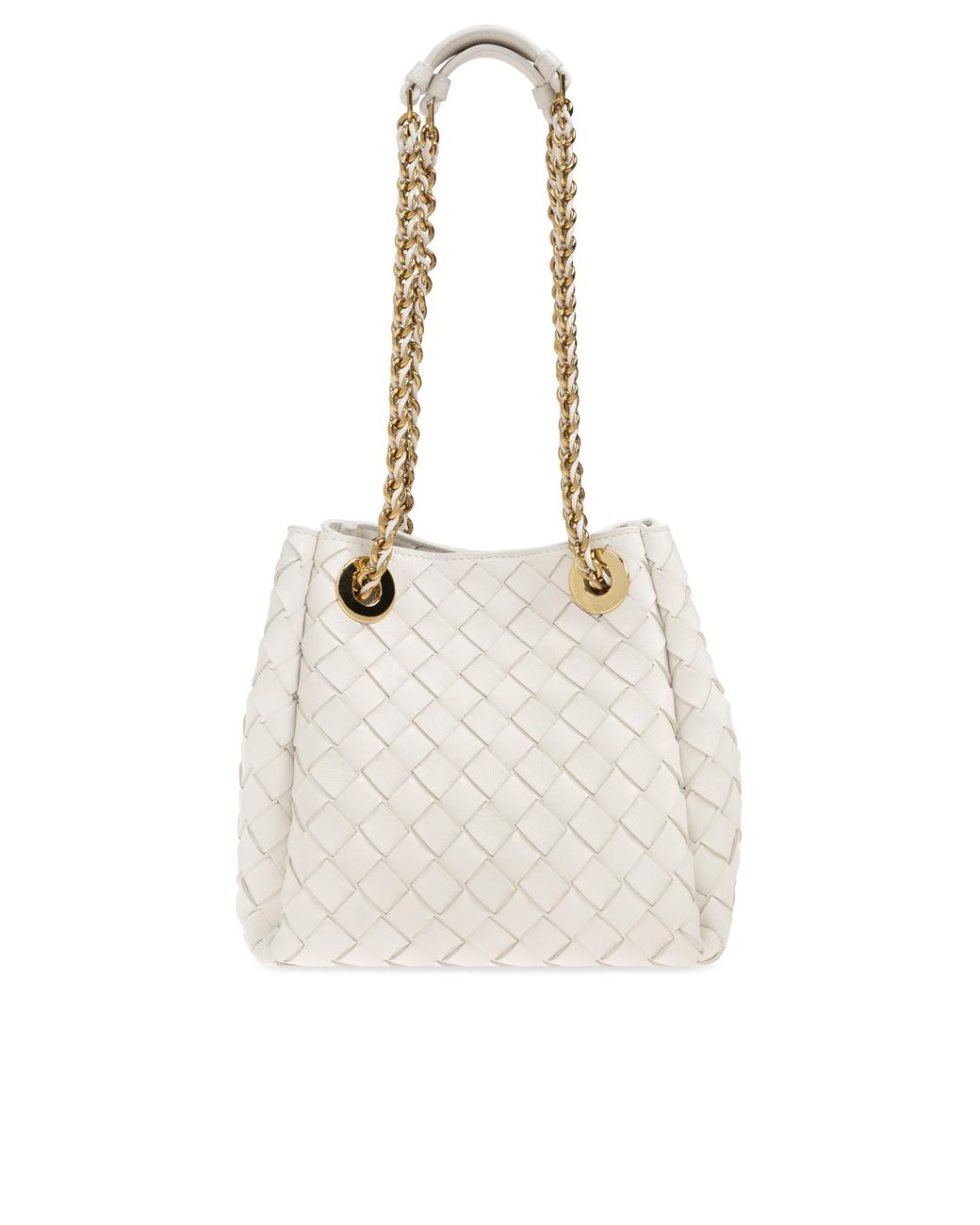 Bottega Veneta Shoulder Bag Parachute Small in Natural Lyst UK