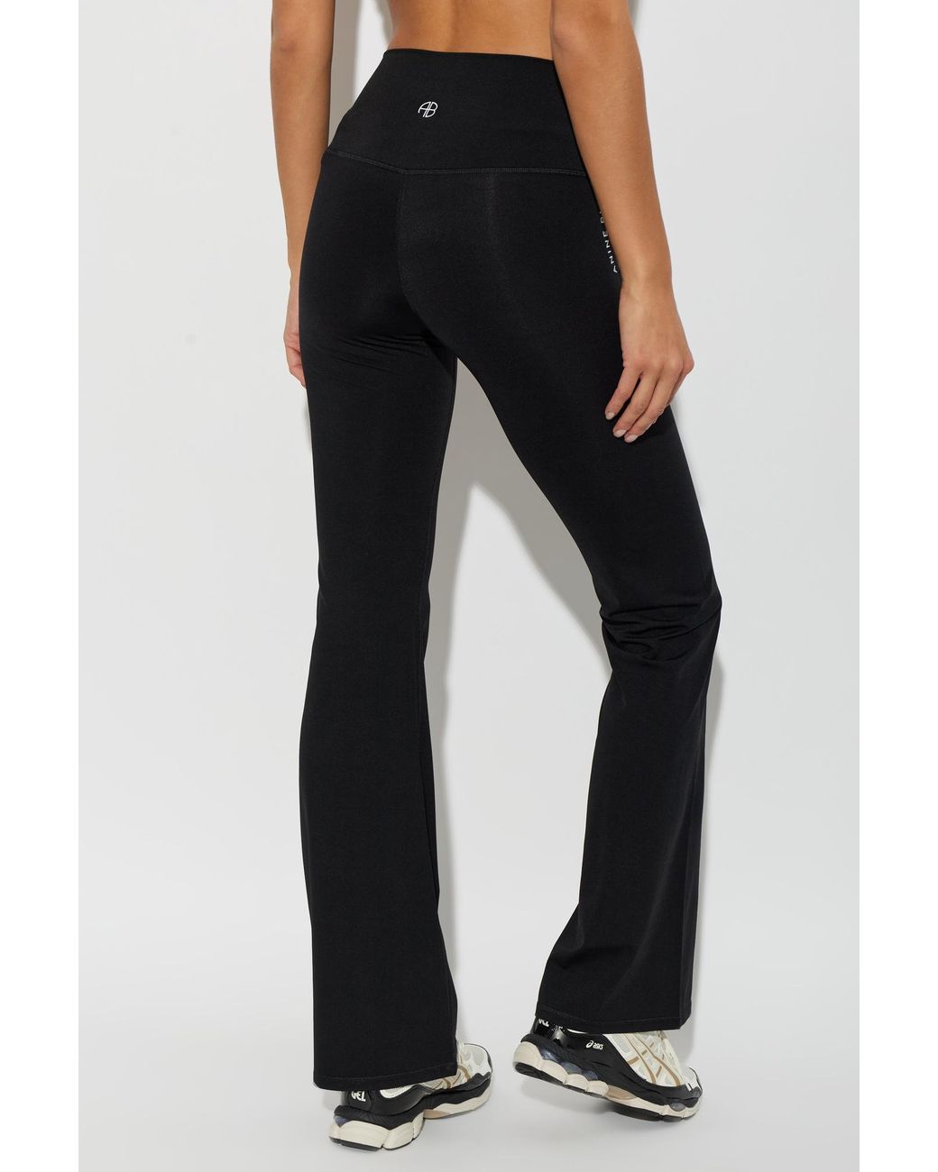 Anine Bing Black 'Gabrielle' Training Pants