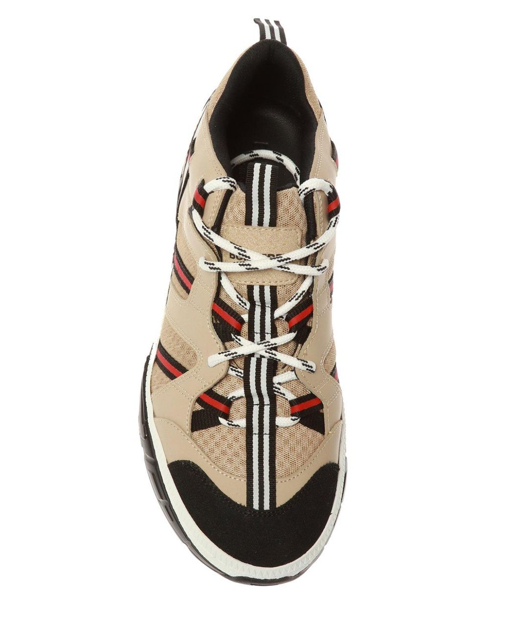 Burberry Beige Rs5 Low Sneakers in Natural | Lyst