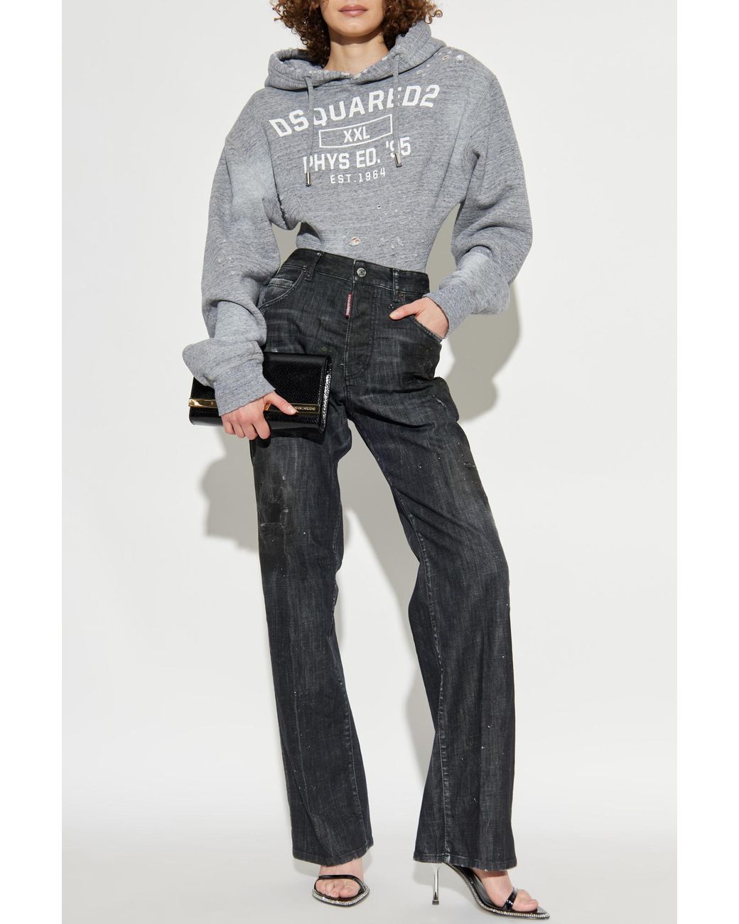 DSquared² Black Jeans 'San Diego'